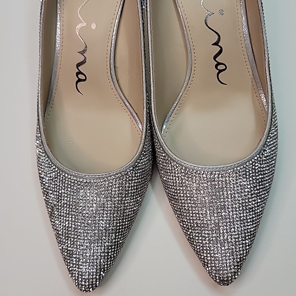 NINA60 RHINESTONE PUMP NWOT SZ 9 - Picture 11 of 15